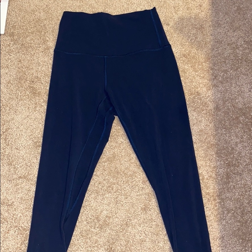Navy blue lululemon aligns